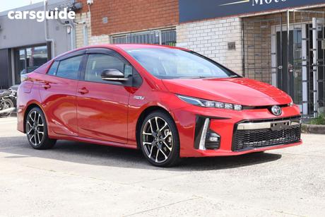 Red 2020 Toyota Prius Hatch GR SPORTS (PHEV)