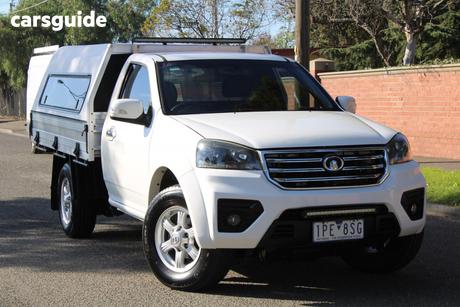 White 2018 Great Wall Steed Cab Chassis (4X2)