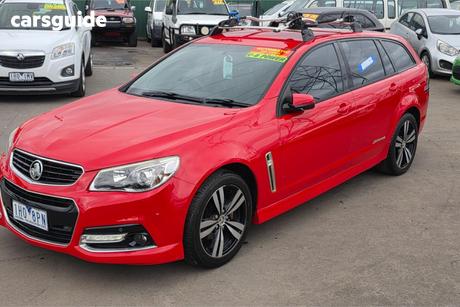 Red 2015 Holden Commodore Sportswagon Sv6 Storm