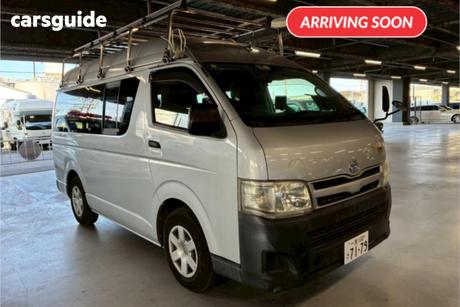 Silver 2011 Toyota HiAce Commercial DX