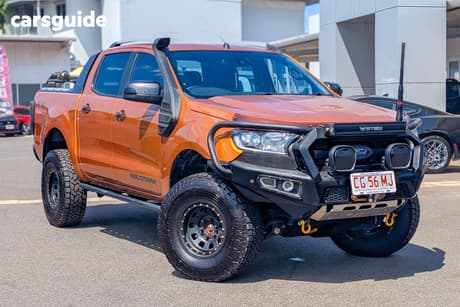 Orange 2017 Ford Ranger Dual Cab Pick-up Wildtrak 3.2 (4X4)