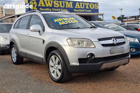 Silver 2009 Holden Captiva Wagon Lx (4X4)