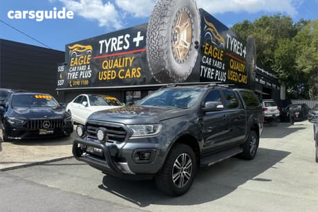 Grey 2021 Ford Ranger Double Cab Pick Up Wildtrak 2.0 (4X4)