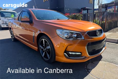Orange 2017 Holden UTE Utility Sv6