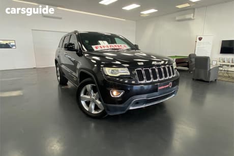 Black 2013 Jeep Grand Cherokee Wagon Limited (4X4)