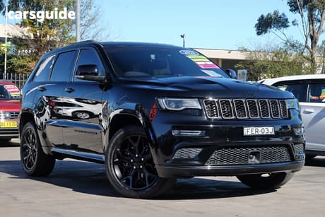Black 2021 Jeep Grand Cherokee Wagon S-Limited (4X4)