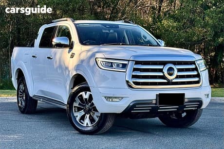 White 2021 GWM UTE Dual Cab Utility Cannon-L (4X4)