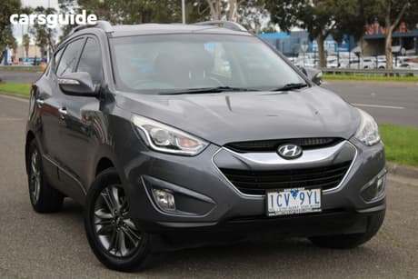 Grey 2014 Hyundai IX35 Wagon Elite (Awd)