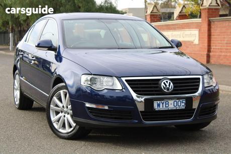 Blue 2007 Volkswagen Passat Sedan 2.0 Tdi