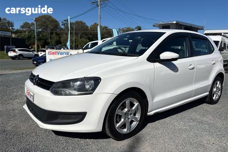 White 2011 Volkswagen Polo Hatchback 66 Tdi Comfortline