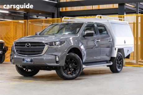 Grey 2021 Mazda BT-50 Dual Cab Pick-up Gt (4X4)