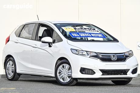 White 2019 Honda Jazz Hatchback Vti