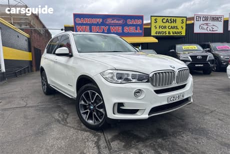 White 2015 BMW X5 Wagon Xdrive 30D