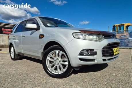 Silver 2012 Ford Territory Wagon Ts (Rwd)