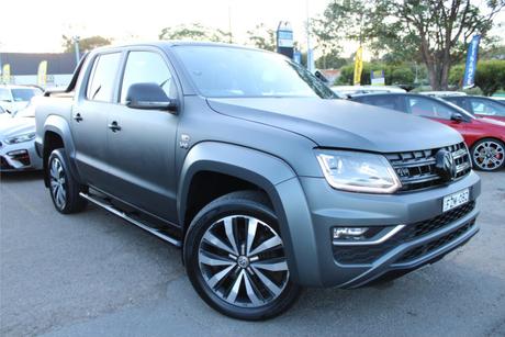 Grey 2019 Volkswagen Amarok Dual Cab Utility V6 Tdi 580 Ultimate