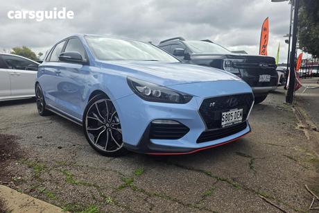 Blue 2018 Hyundai I30 Hatchback N Performance
