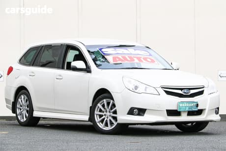 White 2012 Subaru Liberty Wagon 2.5I