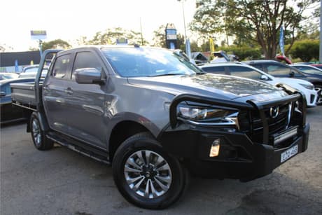 Grey 2023 Mazda BT-50 Dual Cab Chassis Xt (4X4)