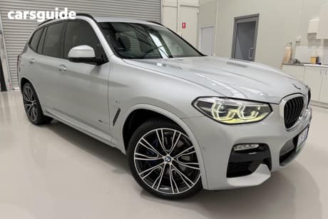 Silver 2018 BMW X3 Wagon Xdrive 30I