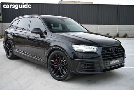 Black 2017 Audi SQ7 Wagon 4.0 Tdi V8 Quattro