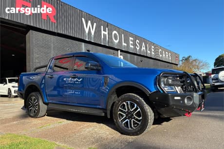 Blue 2022 Ford Ranger Double Cab Pick Up Sport 2.0 (4X4)