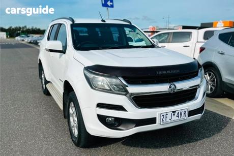 White 2017 Holden Trailblazer Wagon Lt (4X4)