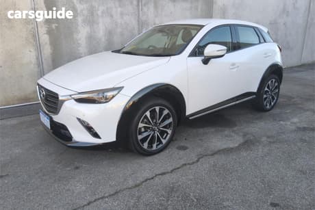 White 2023 Mazda CX-3 Wagon Stouring (Fwd)