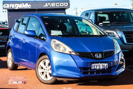 Blue 2013 Honda Jazz Hatchback Vibe