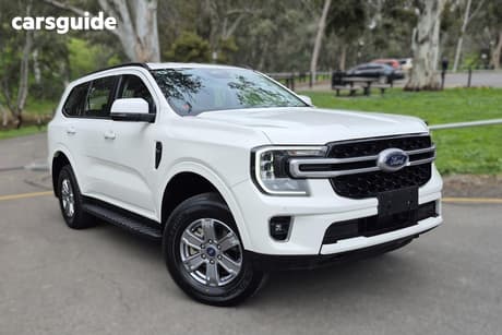 White 2023 Ford Everest Wagon Ambiente (Rwd)