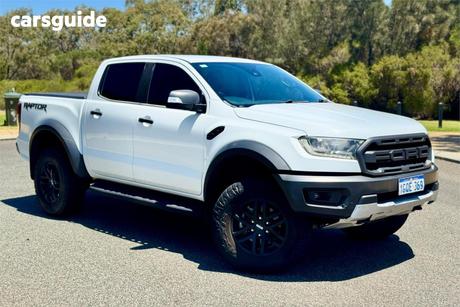 White 2018 Ford Ranger Double Cab Pick Up Raptor 2.0 (4X4)