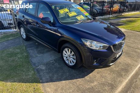 Blue 2013 Mazda CX-5 Wagon Maxx Sport (4X4)
