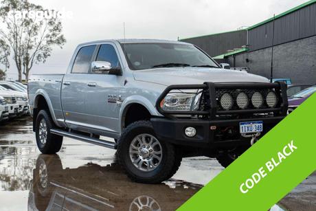 Silver 2017 RAM 2500 Dual Cab Utility Code Black (Limited Edition)
