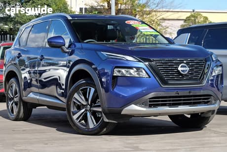 Blue 2025 Nissan X-Trail Wagon Ti (4Wd) E-Power (Hybrid)