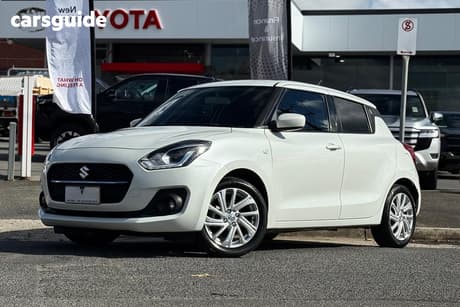 White 2022 Suzuki Swift Hatchback Glx Turbo
