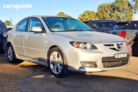 Silver 2007 Mazda 3 Sedan Sp23