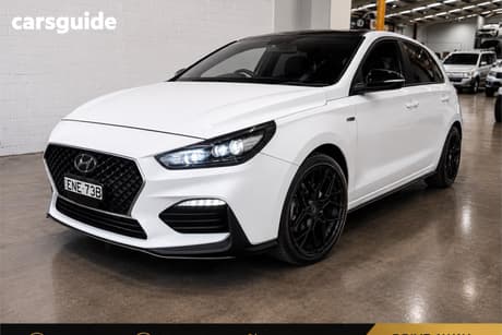 White 2021 Hyundai I30 Hatchback N Line