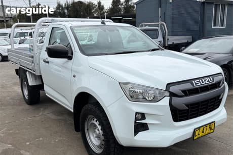 White 2020 Isuzu D-MAX Cab Chassis Sx (4X2)