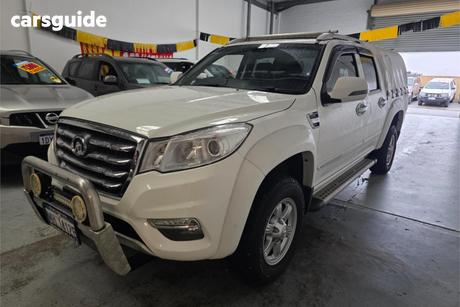 White 2018 Great Wall Steed Dual Cab Utility (4X4)