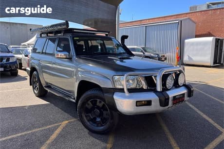 Silver 2007 Nissan Patrol Wagon St (4X4)