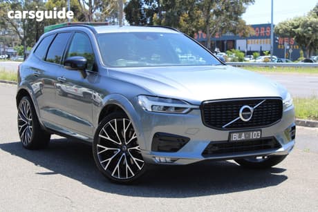 Grey 2020 Volvo XC60 Wagon T6 R-Design (Awd)