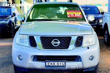 Silver 2010 Nissan Pathfinder Wagon Ti (4X4)