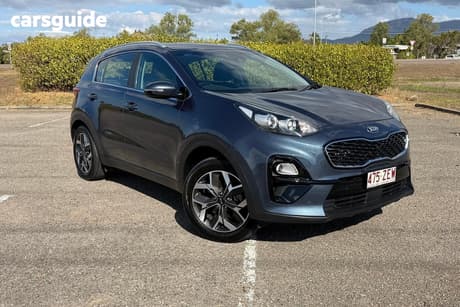 Blue 2019 Kia Sportage Wagon Sx (Fwd)