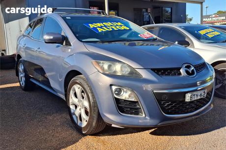 Grey 2010 Mazda CX-7 Wagon Luxury Sports (4X4)