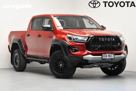 Red 2024 Toyota Hilux Double Cab Pick Up Gr-Sport (4X4)