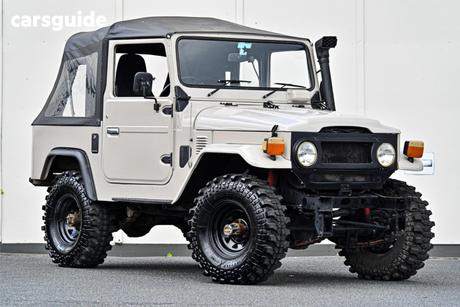 Grey 1975 Toyota Landcruiser Hardtop Swb (4X4)