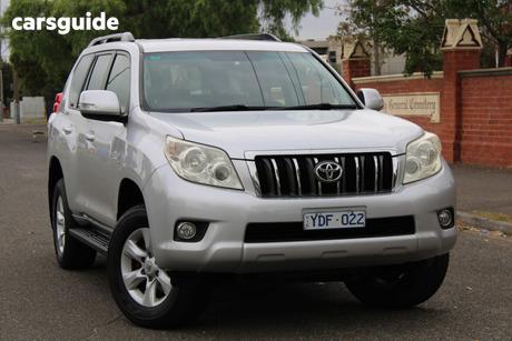Silver 2011 Toyota Landcruiser Prado Wagon Gxl (4X4)