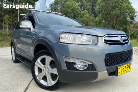 Grey 2012 Holden Captiva Wagon 7 Lx (4X4)