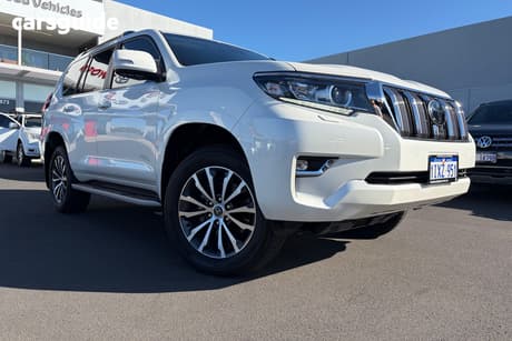 White 2021 Toyota Landcruiser Prado Wagon Kakadu