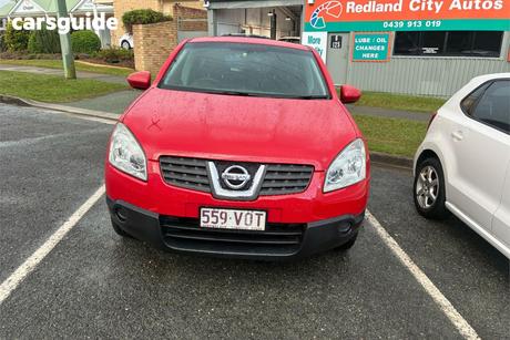 Red 2009 Nissan Dualis Wagon St (4X4)