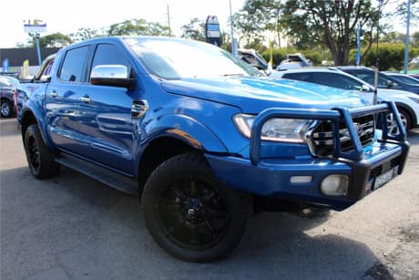 Blue 2018 Ford Ranger Double Cab Pick Up Xlt 2.0 (4X4)